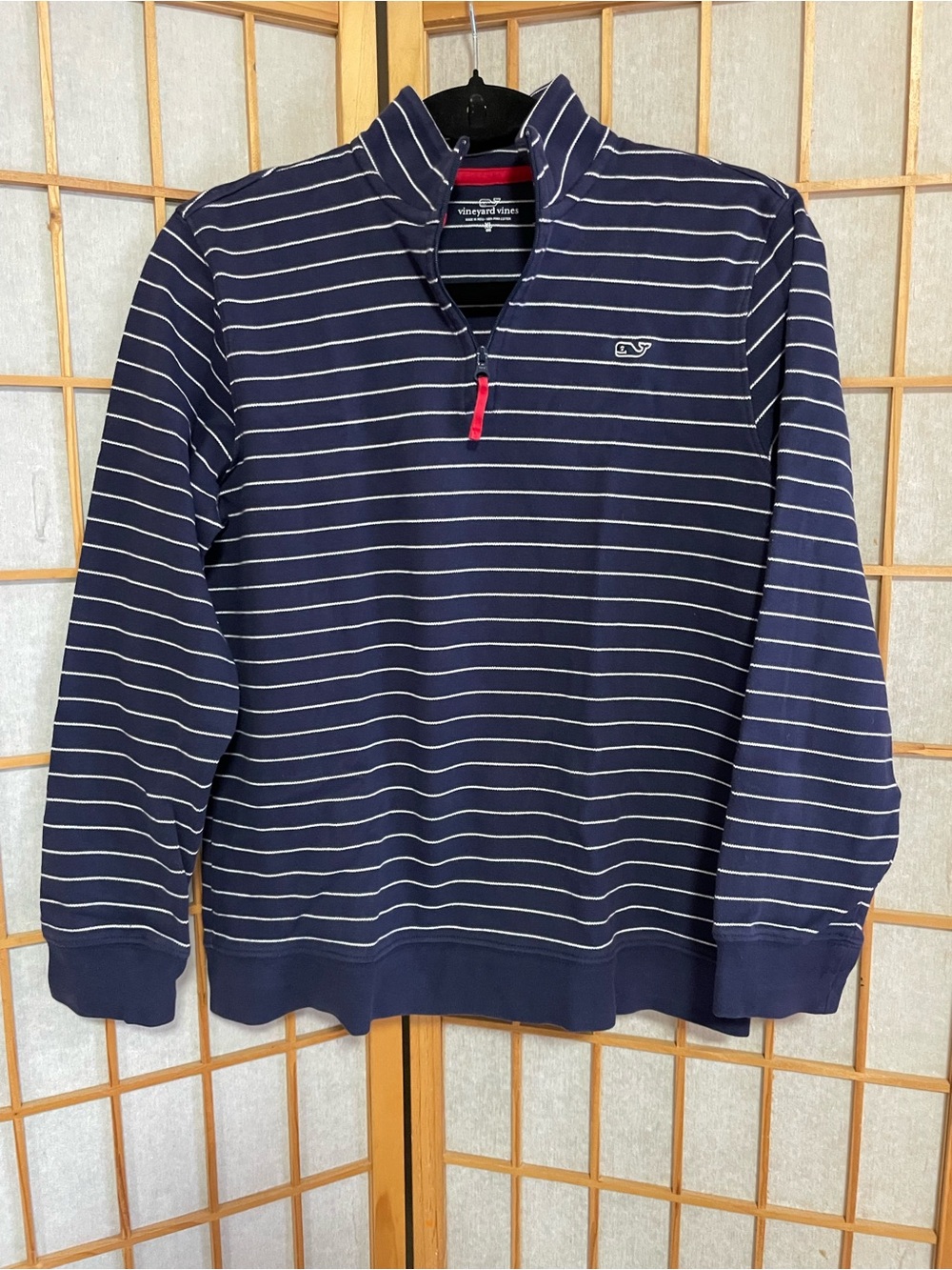 Vineyard Vines boys navy stripe
